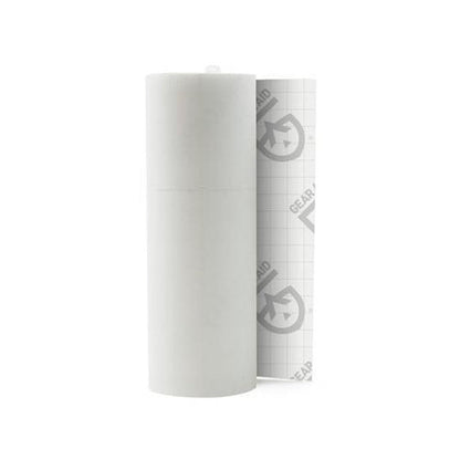 A roll of Gear Aid Tenacious Tape Repair Tape in Black Nylon is shown from the side against a white background.