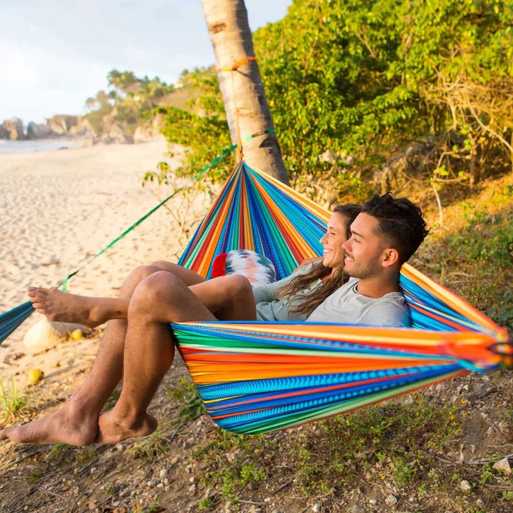 Grand Trunk Double Deluxe Hammock with Suspension Straps-Camping - Tents & Shelters - Hammocks-Appalachian Outfitters