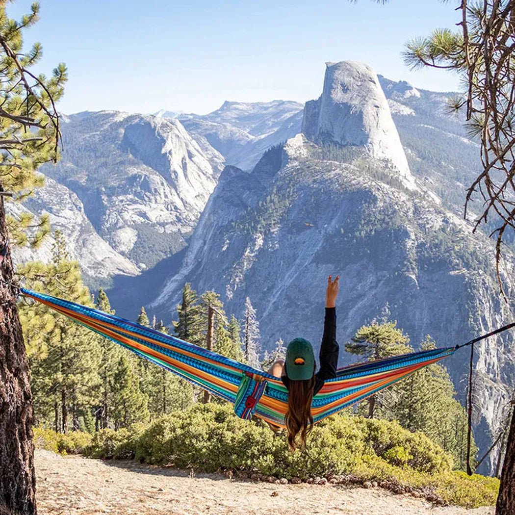 Grand Trunk Double Deluxe Hammock with Suspension Straps-Camping - Tents & Shelters - Hammocks-Appalachian Outfitters