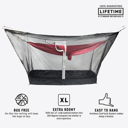 Grand Trunk Mozzy 360 Net Shelter-Camping - Tents & Shelters - Hammock Accessories-Appalachian Outfitters