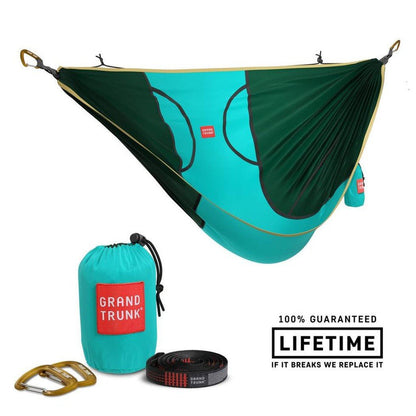 Grand Trunk ROVR Hanging Chair-Camping - Camp Furniture - Chairs-Forest Green/Teal-Appalachian Outfitters