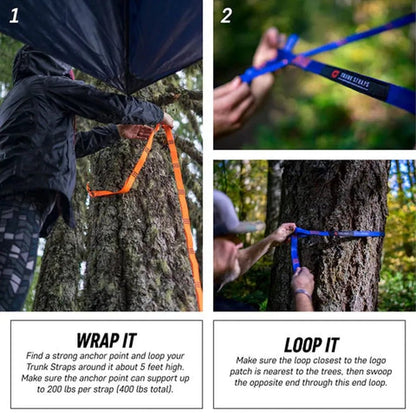 Grand Trunk Trunk Straps-Camping - Tents & Shelters - Hammock Accessories-Appalachian Outfitters