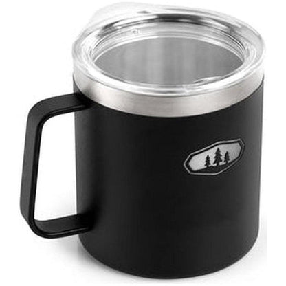 GSI Outdoors Glacier Stainless 15 fl. Oz. Camp Cup-Camping - Hydration - Bottles-Black-Appalachian Outfitters