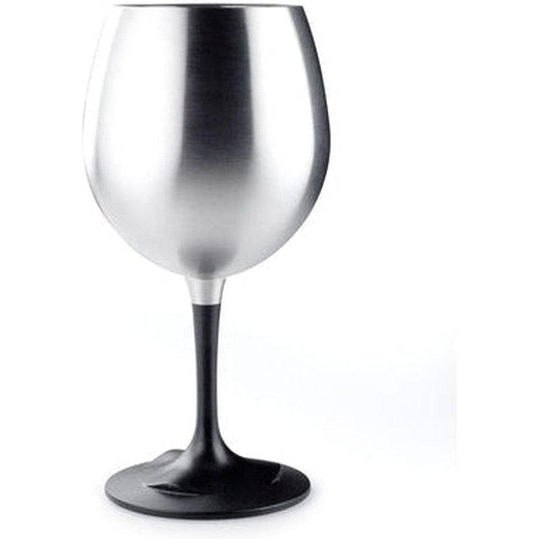 GSI Outdoors Glacier Stainless Nesting Red Wine Glass-Camping - Cooking - Dishware-Appalachian Outfitters