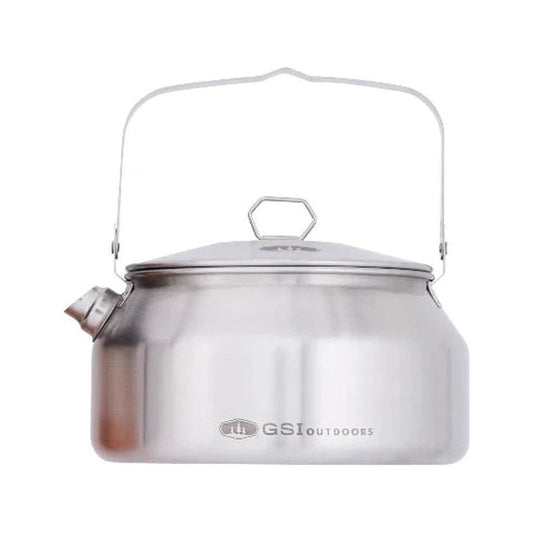 GSI Outdoors Glacier Stainless Tea Kettle - 1 QT-Camping - Cooking - Pots & Pans-Appalachian Outfitters