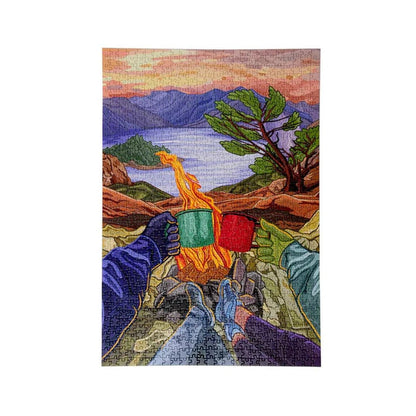 GSI Outdoors Summit Cheers 1000 pc Puzzle-Accessories - Games-Appalachian Outfitters