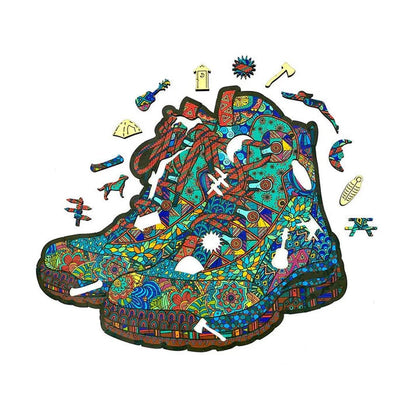 GSI Outdoors Wood Puzzle-Accessories - Games-Hiking Boots-Appalachian Outfitters