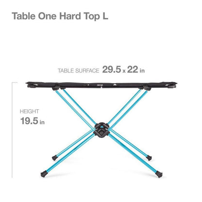 Helinox Table One Hard Top Large-Camping - Camp Furniture - Tables-Appalachian Outfitters