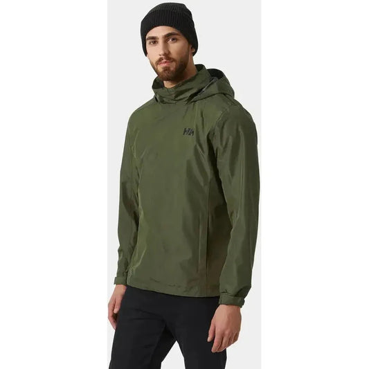 Helly Hansen Men's Dubliner Waterproof Jacket-Men's - Clothing - Jackets & Vests-Utility Green-M-Appalachian Outfitters