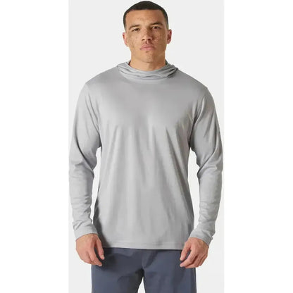 Helly Hansen Men's HH Tech Hoodie-Men's - Clothing - Tops-Grey Fog-M-Appalachian Outfitters