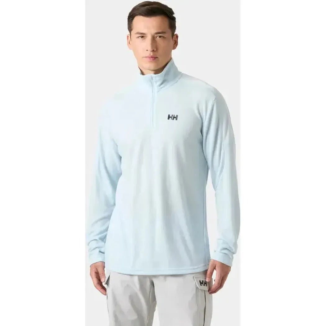 Helly Hansen Men's HP Half-Zip Pullover 2.0-Men's - Clothing - Tops-Barely Blue-M-Appalachian Outfitters