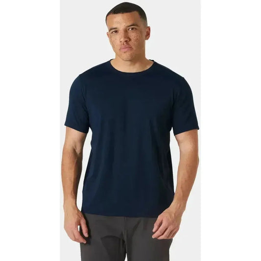 Helly Hansen Men's Shine Solen T-Shirt-Men's - Clothing - Tops-Navy-M-Appalachian Outfitters