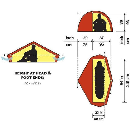 Hilleberg Enan-Camping - Tents & Shelters - Tents-Appalachian Outfitters