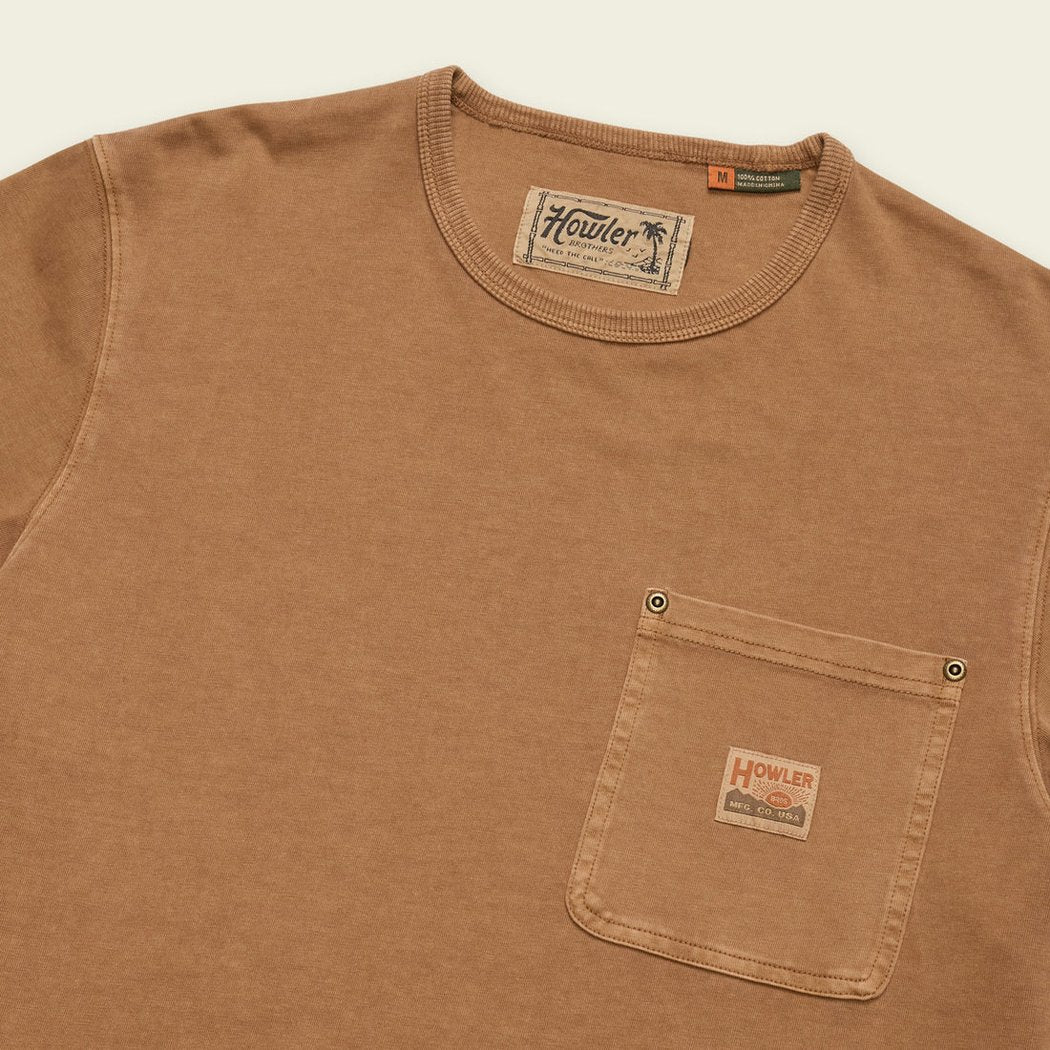 Howler Brothers HB Trade T-Shirt-Men's - Clothing - Tops-Duck Brown-M-Appalachian Outfitters