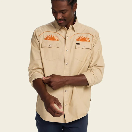 Howler Brothers Men's Crosscut Deluxe Longsleeve-Men's - Clothing - Tops-Appalachian Outfitters