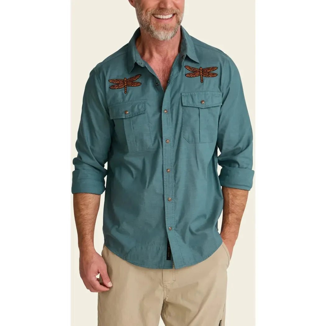 Howler Brothers Men's Gaucho Snapshirt-Men's - Clothing - Tops-Appalachian Outfitters