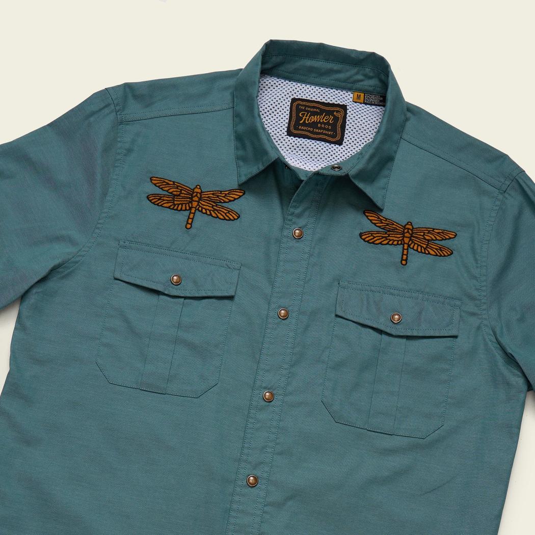 Howler Brothers Men's Gaucho Snapshirt-Men's - Clothing - Tops-Appalachian Outfitters