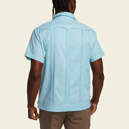 Howler Brothers Men's Guayabera Shirt-Men's - Clothing - Tops-Appalachian Outfitters