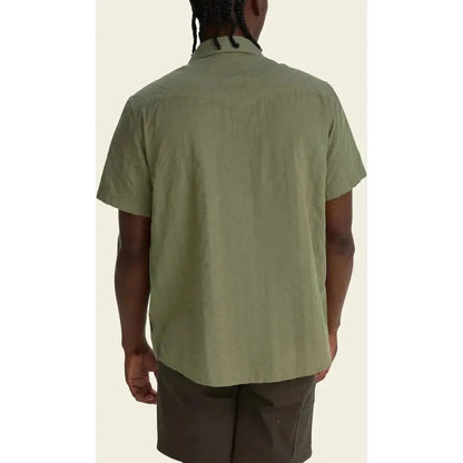 Howler Brothers Men's H Bar B Snapshirt - Eyelet Stripe-Men's - Clothing - Tops-Appalachian Outfitters