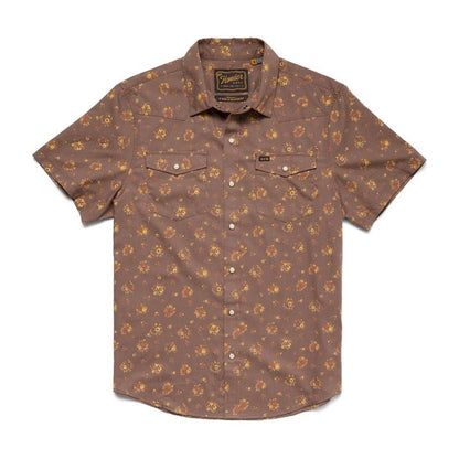 Howler Brothers Men's H Bar B Snapshirt-Men's - Clothing - Tops-Bouquets: Morel-M-Appalachian Outfitters