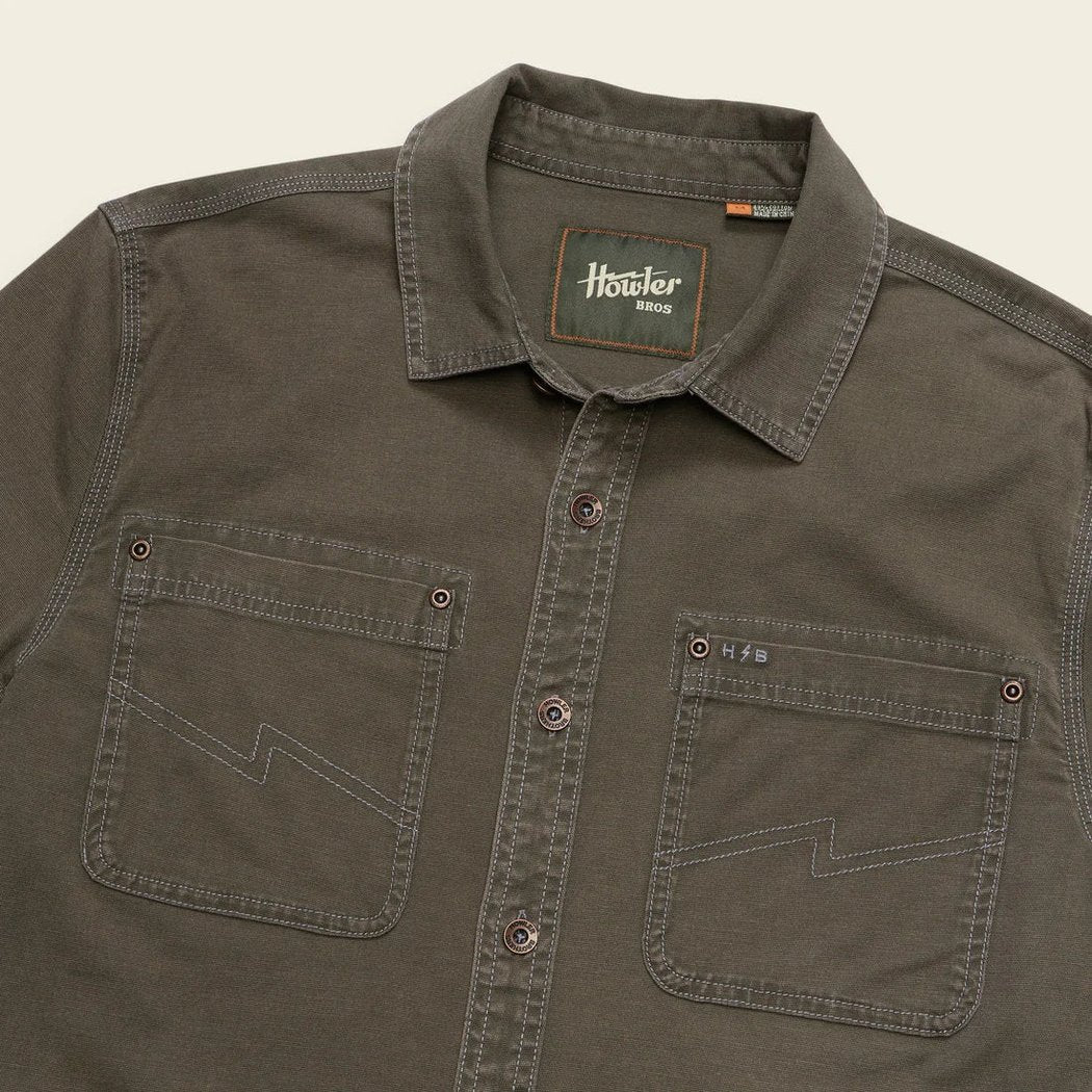 Howler Brothers Mens HB Trade Shirt Long Sleeve-Men's - Clothing - Tops-Appalachian Outfitters