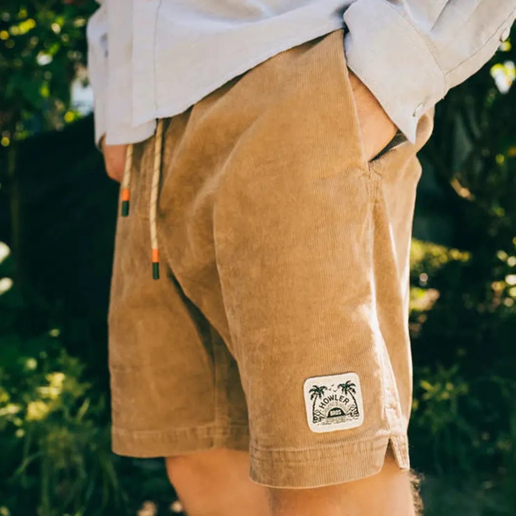 Howler Brothers Men's Pressure Drop Cord Shorts-Men's - Clothing - Bottoms-Appalachian Outfitters