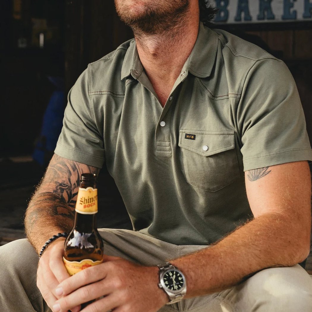 Howler Brothers Ranchero Polo-Men's - Clothing - Tops-Appalachian Outfitters