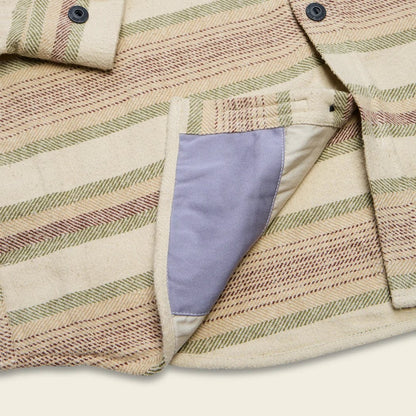 Howler Brothers Salvo Hooded Blanket Flannel-Men's - Clothing - Tops-Appalachian Outfitters
