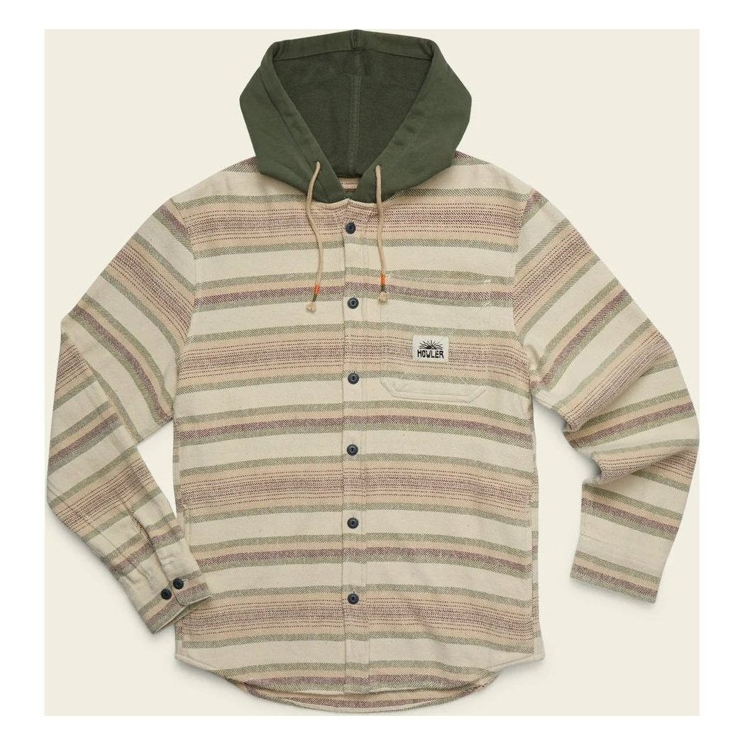 Howler Brothers Salvo Hooded Blanket Flannel-Men's - Clothing - Tops-Appalachian Outfitters