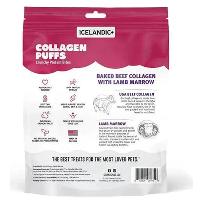 Icelandic+ Beef Collagen Puffs with Marrow Treats for Dogs - 2.5oz-Pets - Treats-Appalachian Outfitters