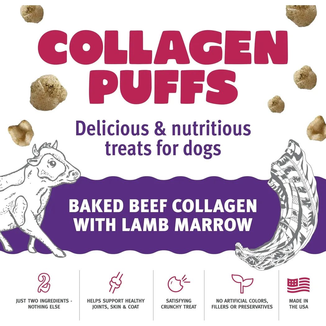 Icelandic+ Beef Collagen Puffs with Marrow Treats for Dogs - 2.5oz-Pets - Treats-Appalachian Outfitters