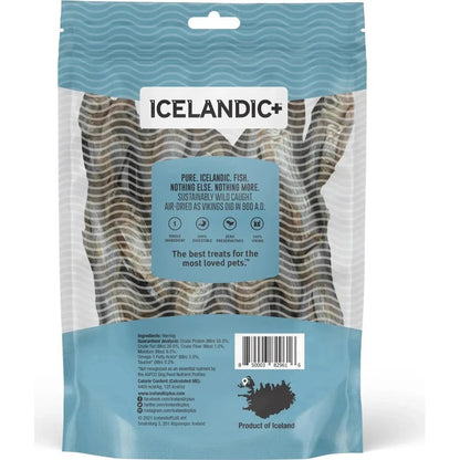Icelandic+ Herring Whole Fish Dog Treats | 3-oz Bag-Pets - Treats-Appalachian Outfitters
