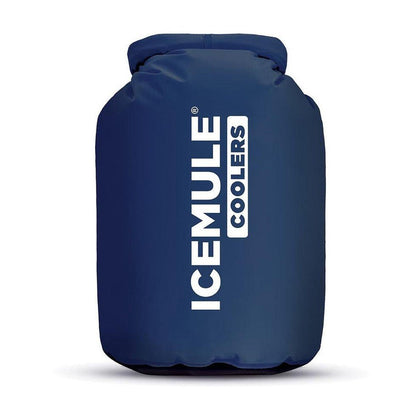 Front view of the IceMule Coolers Classic Cooler Large 20L in Crimson Red against a white background.