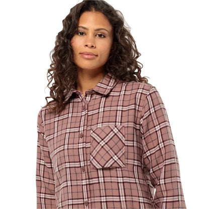 Jack Wolfskin Women's Morgenluft Shirt-Women's - Clothing - Tops-Appalachian Outfitters