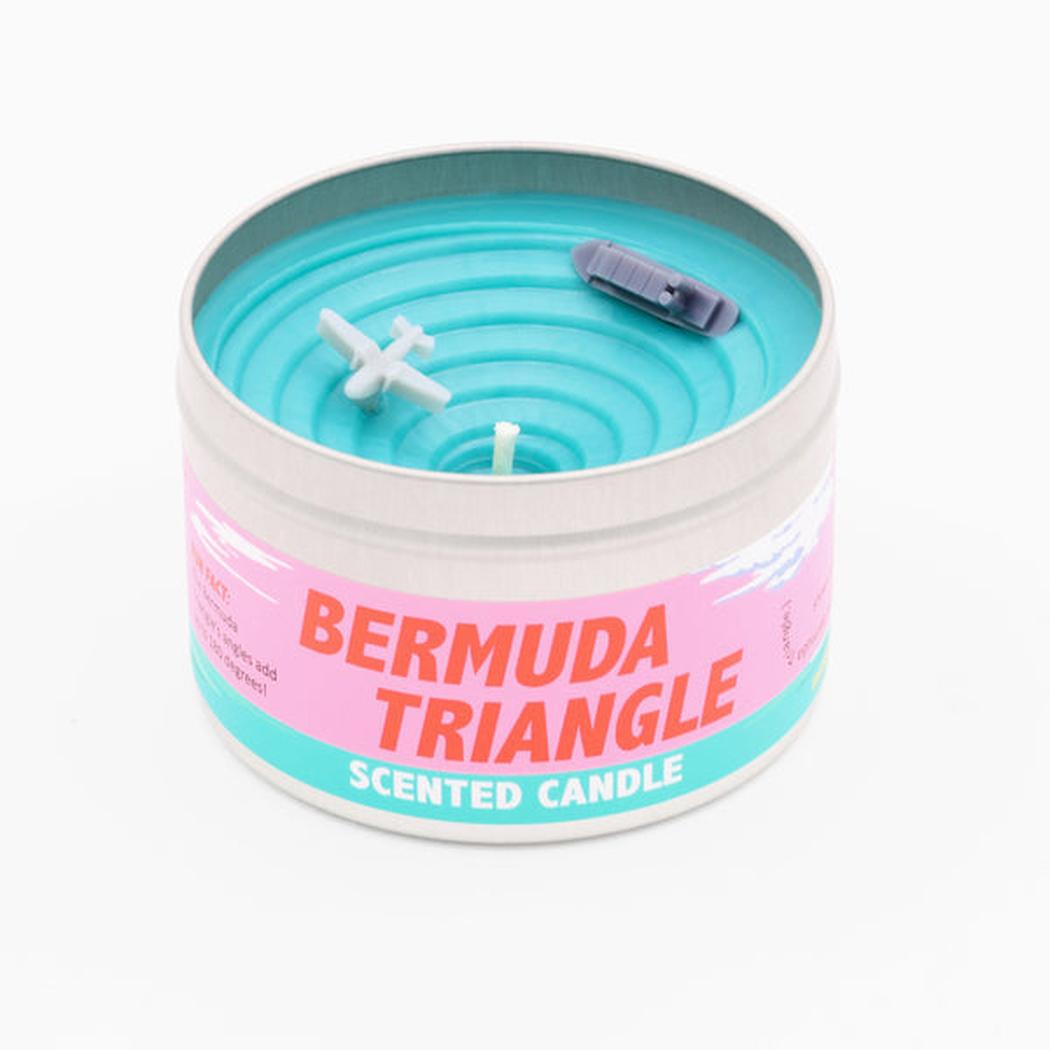 JD and Kate Industries Bermuda Triangle Scented Candle-Accessories - Novelty - Decor-Appalachian Outfitters