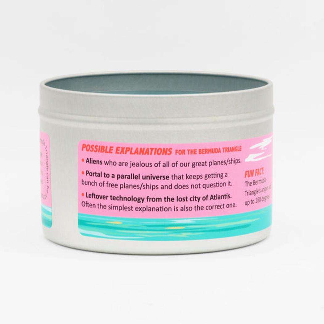 JD and Kate Industries Bermuda Triangle Scented Candle-Accessories - Novelty - Decor-Appalachian Outfitters