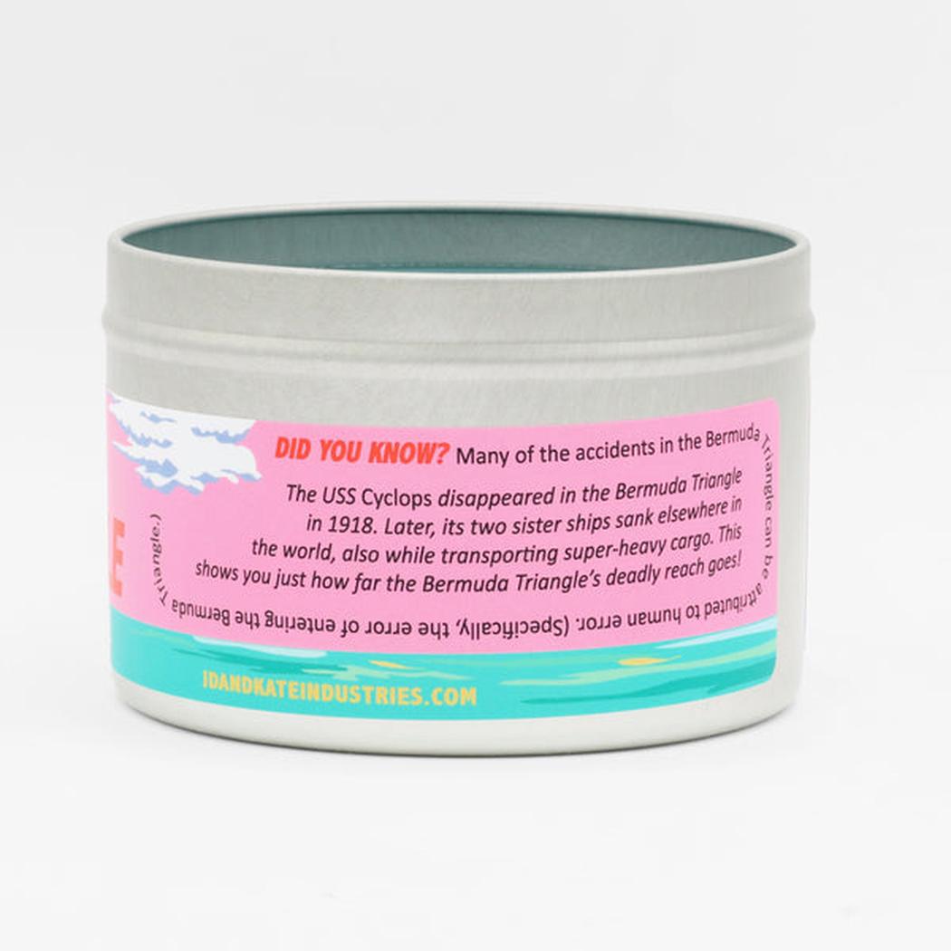 JD and Kate Industries Bermuda Triangle Scented Candle-Accessories - Novelty - Decor-Appalachian Outfitters