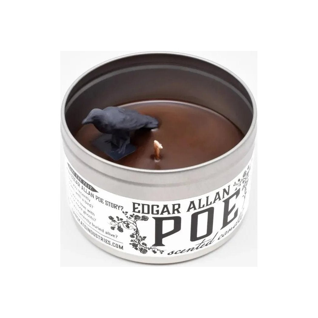 JD and Kate Industries Edgar Allan Poe Scented Candle-Accessories - Novelty - Decor-Appalachian Outfitters