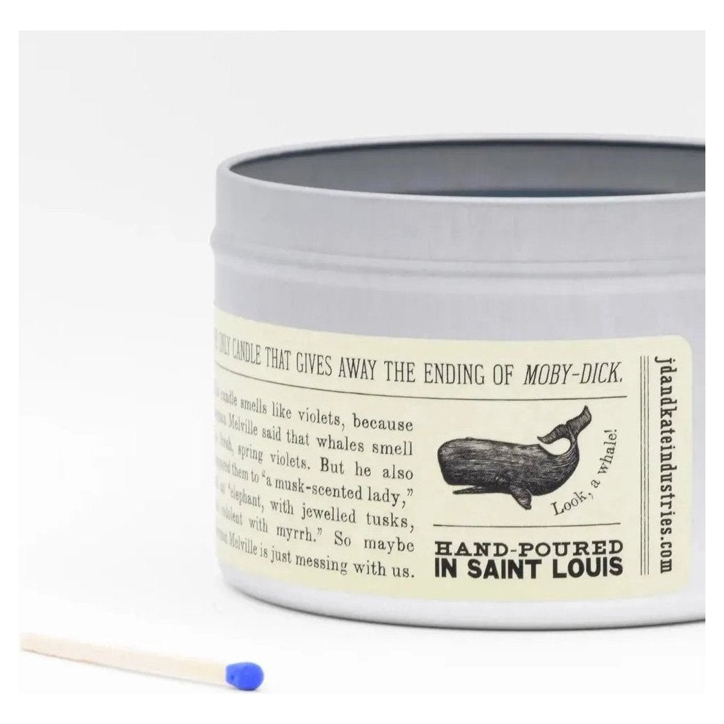 JD and Kate Industries Moby Dick Scented Candle-Accessories - Novelty - Decor-Appalachian Outfitters