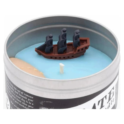 JD and Kate Industries Pirate Scented Candle-Accessories - Novelty - Decor-Appalachian Outfitters
