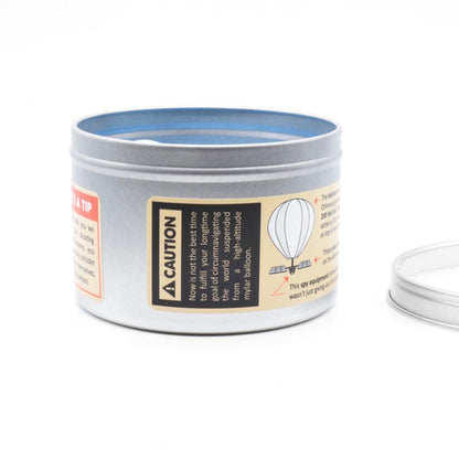 JD and Kate Industries Spy Balloon Scented Candle-Accessories - Novelty - Decor-Appalachian Outfitters