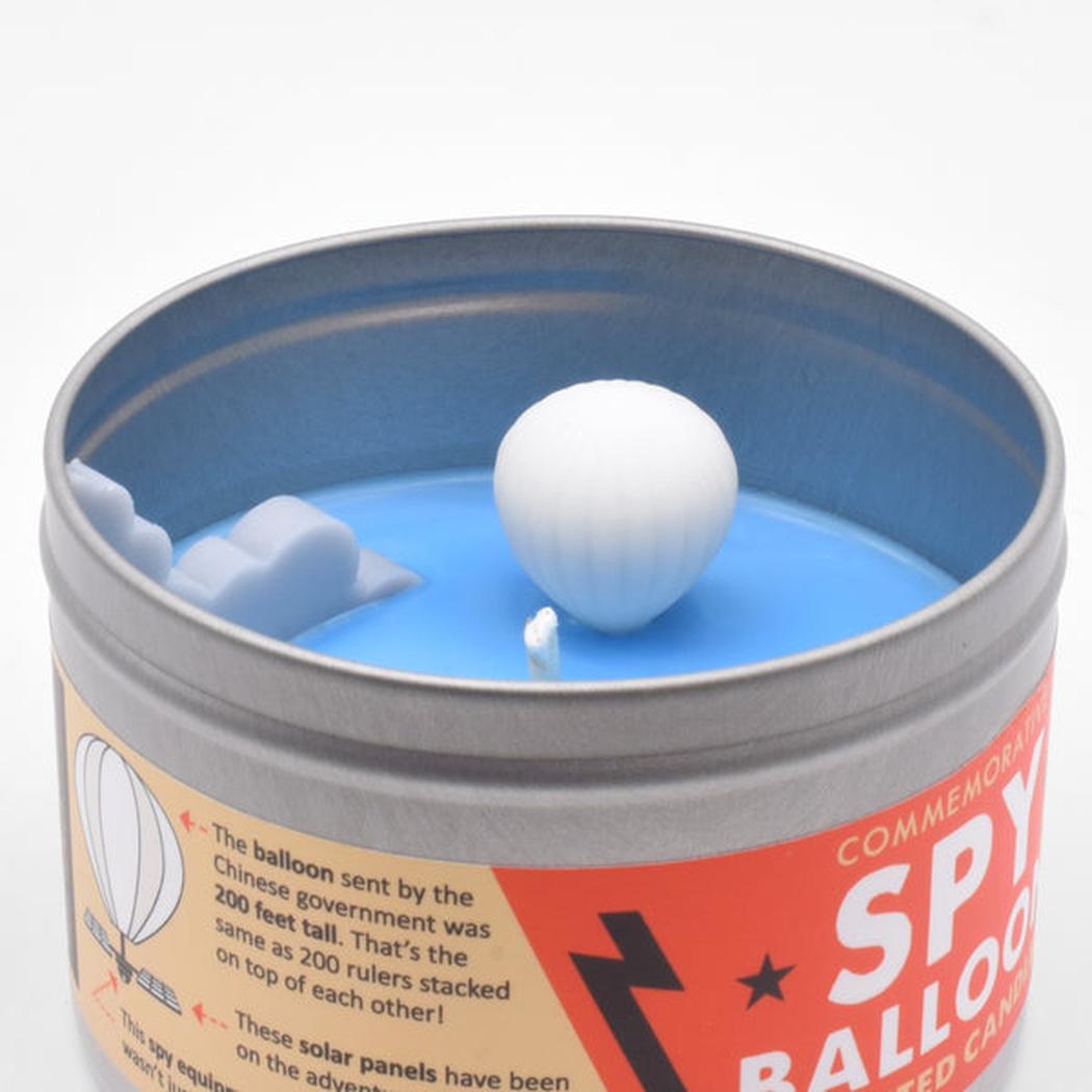 JD and Kate Industries Spy Balloon Scented Candle-Accessories - Novelty - Decor-Appalachian Outfitters