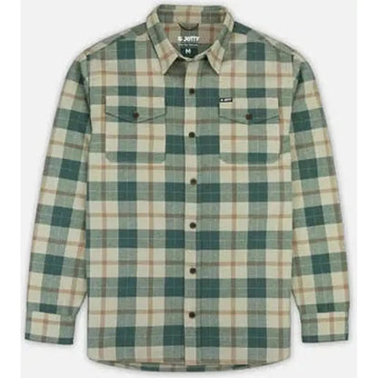 Jetty Men's Breaker Flannel-Men's - Clothing - Tops-Tan-M-Appalachian Outfitters