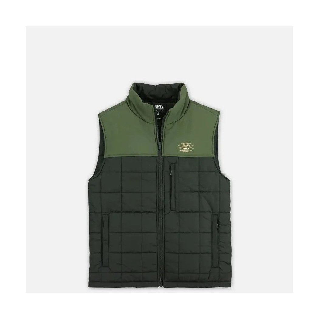 Jetty Men's Terrace Vest-Men's - Clothing - Jackets & Vests-Black Sand-M-Appalachian Outfitters