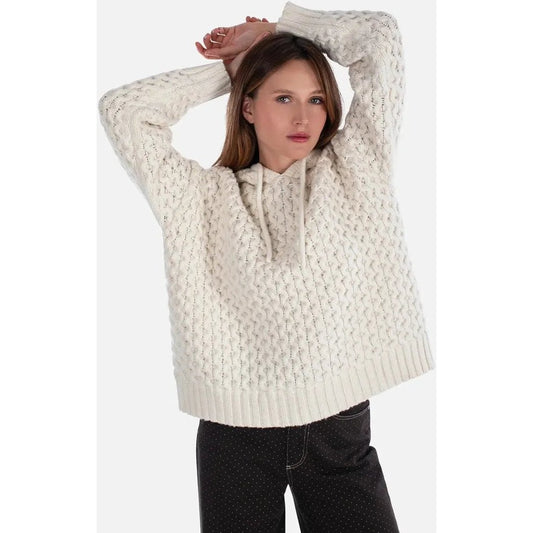Jetty Women's Beacon Honeycomb Hoodie-Women's - Clothing - Tops-Ivory-M-Appalachian Outfitters