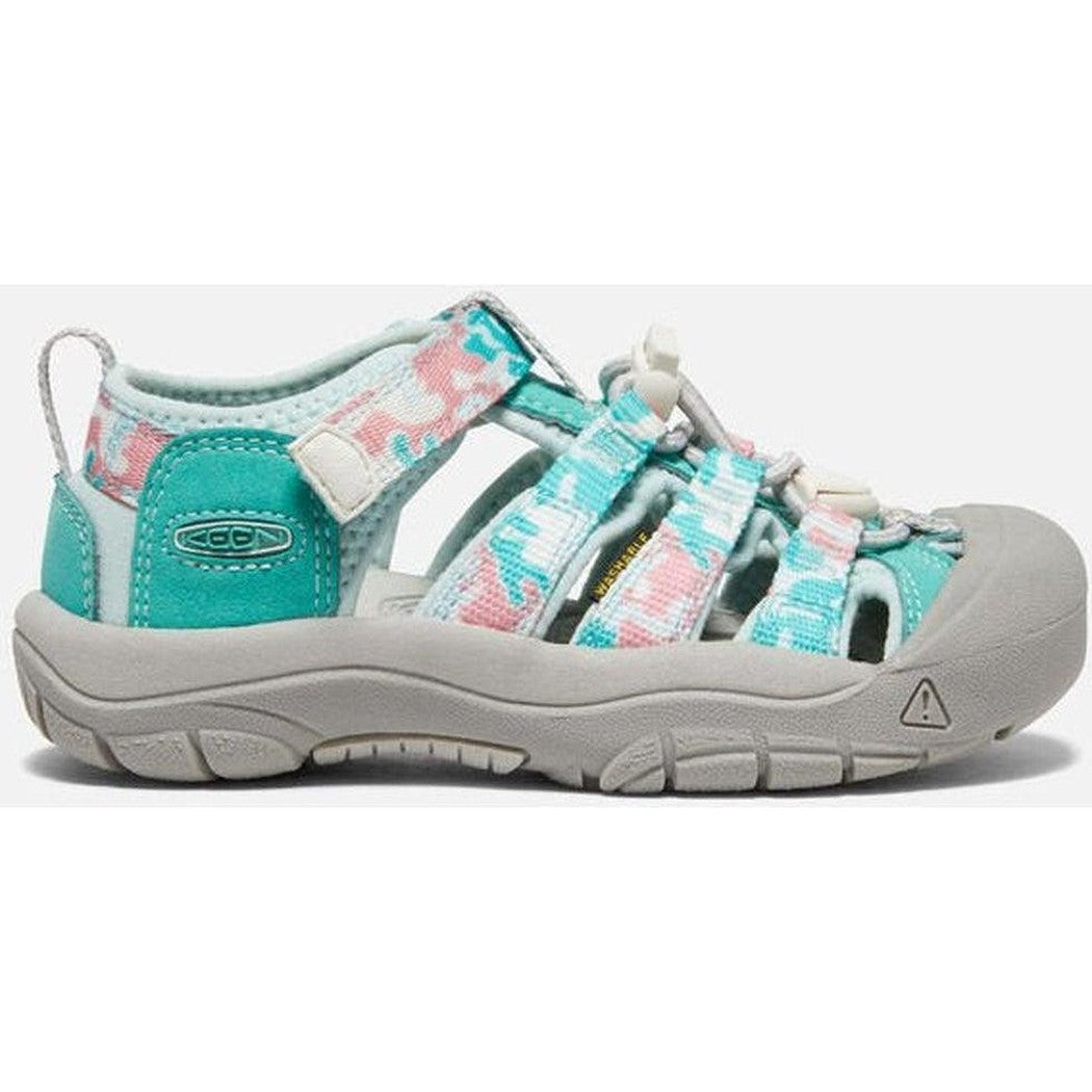 Keen Kid's Newport H2-Kids - Footwear-Camo/Pink Icing-10-Appalachian Outfitters