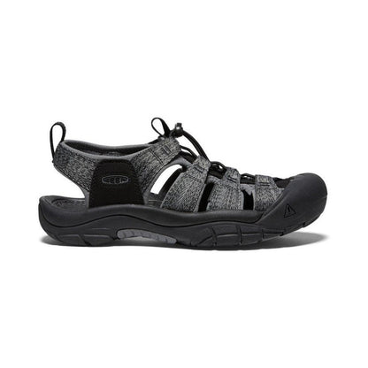 Keen Men's Newport H2-Men's - Footwear - Sandals-Black/Steel Grey-8.5-Appalachian Outfitters