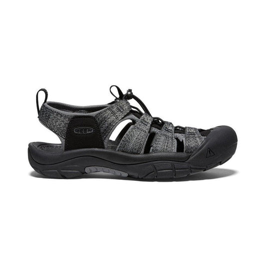 Keen Men's Newport H2-Men's - Footwear - Sandals-Black/Steel Grey-8.5-Appalachian Outfitters