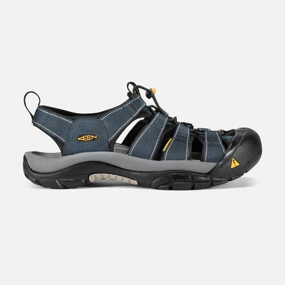 Keen Men's Newport H2-Men's - Footwear - Sandals-Navy/Medium Grey-8-Appalachian Outfitters