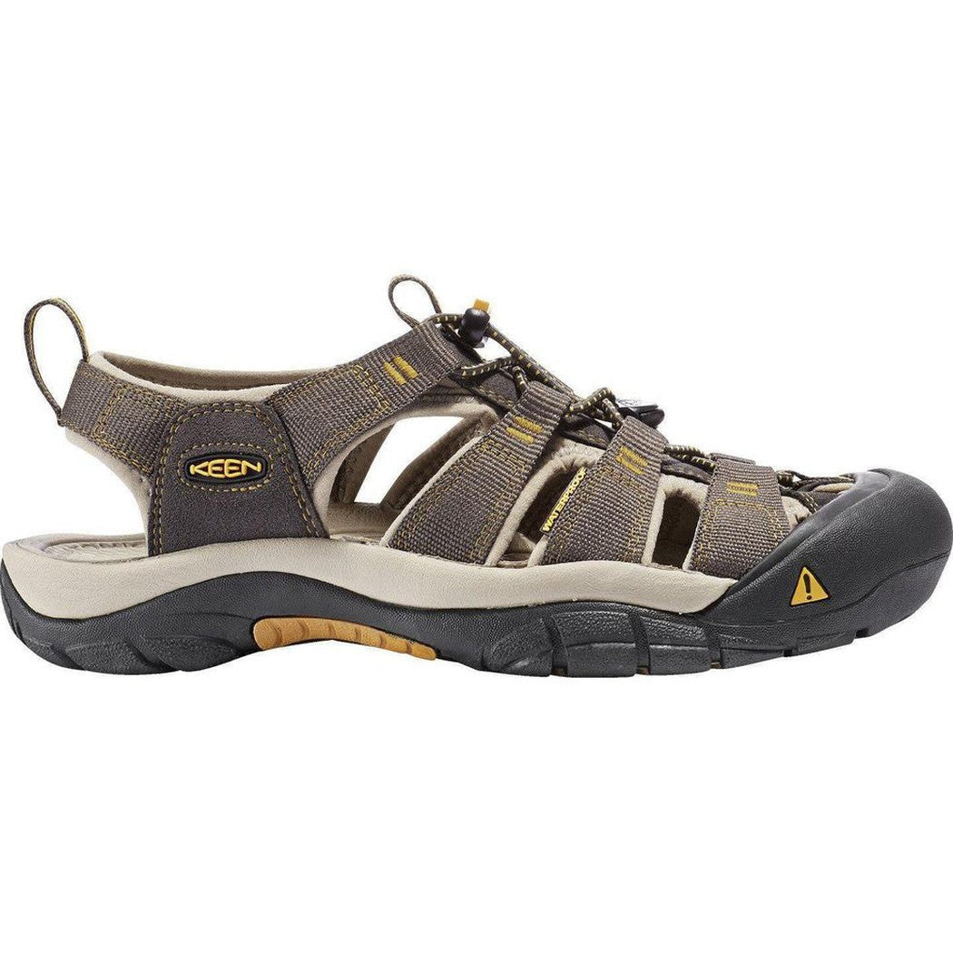 Keen Men's Newport H2-Men's - Footwear - Sandals-Raven/Aluminum-8-Appalachian Outfitters